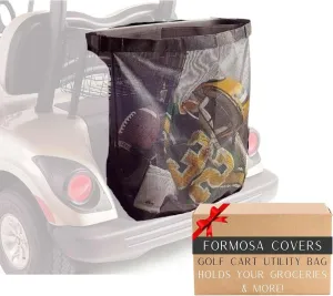 Golf Cart Mesh Utility Grocery Bag Attachment (Universal Fit)