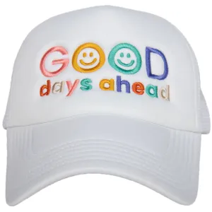 Good Days Ahead Wholesale Trucker Hat (White Foam)