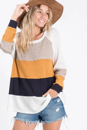 Gracie Colorblock Top