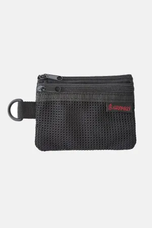 Gramicci Utility Ripstop Mesh Zip Wallet (Black)