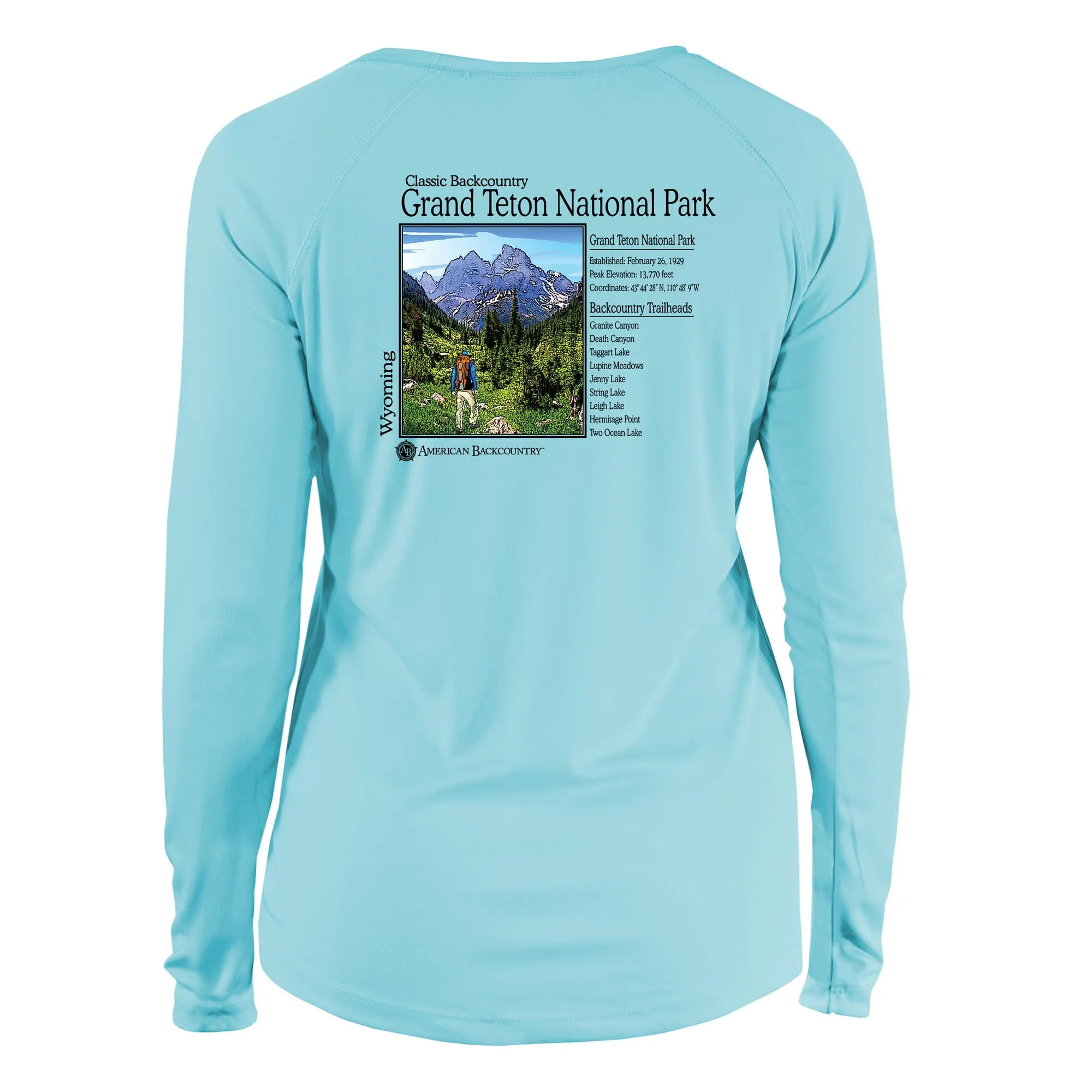 Grand Teton Classic Backcountry Long Sleeve Microfiber Women's T-Shirt
