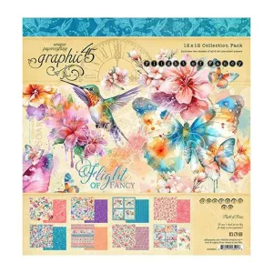 Graphic 45 Collection Pack 12"x 12" - Flight Of Fancy