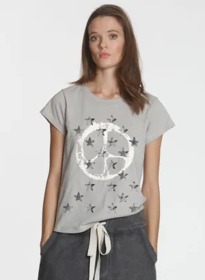 Graphic Ava Tee - Stone Peace Star