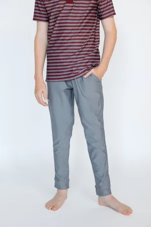 Gray Warm-Up Jogger