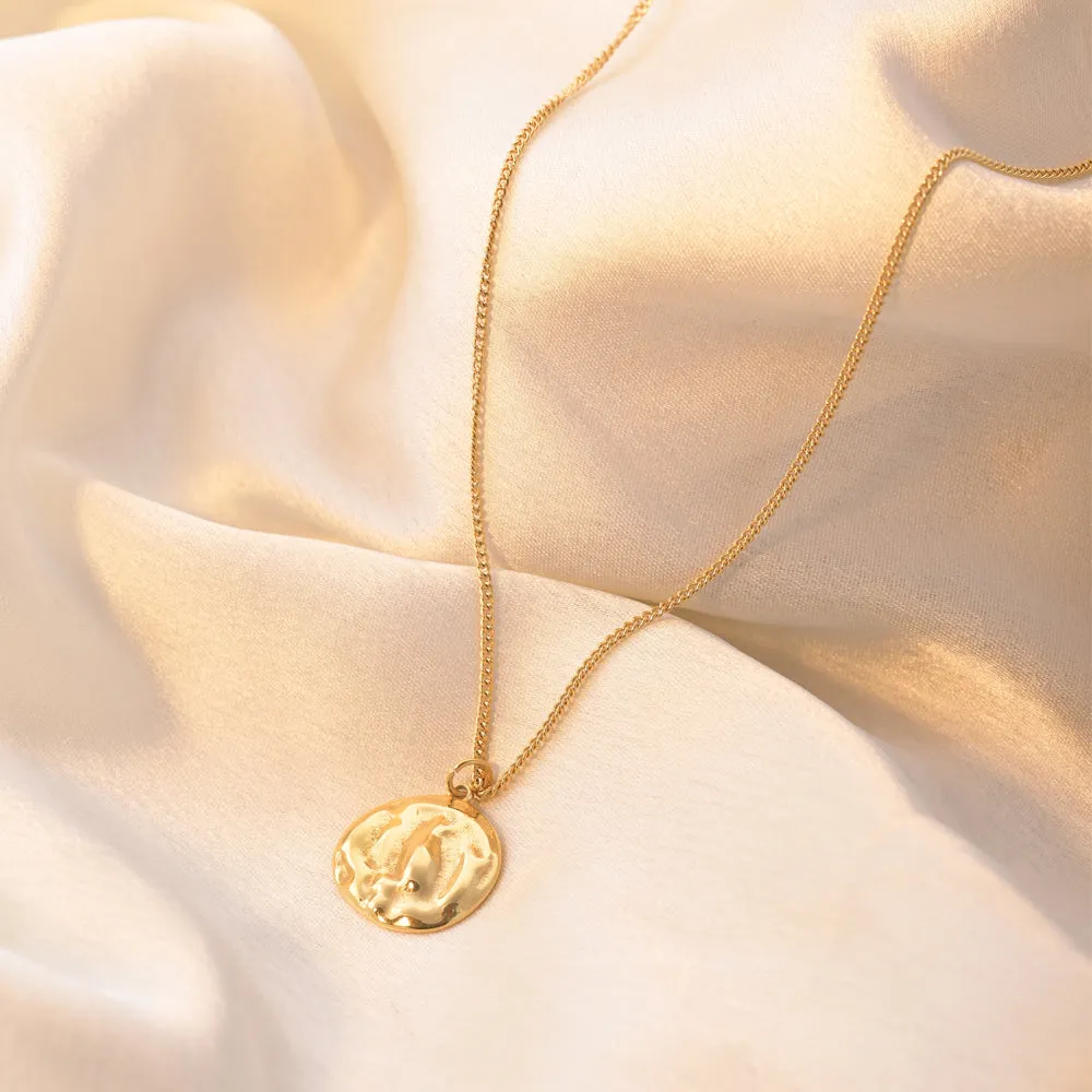 Greek Coin Necklace