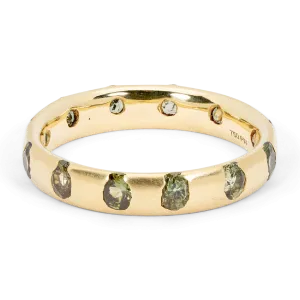 Green Celeste Ring - Size 7.5 - 11245