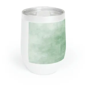 Green Cloud Chill Wine Tumbler