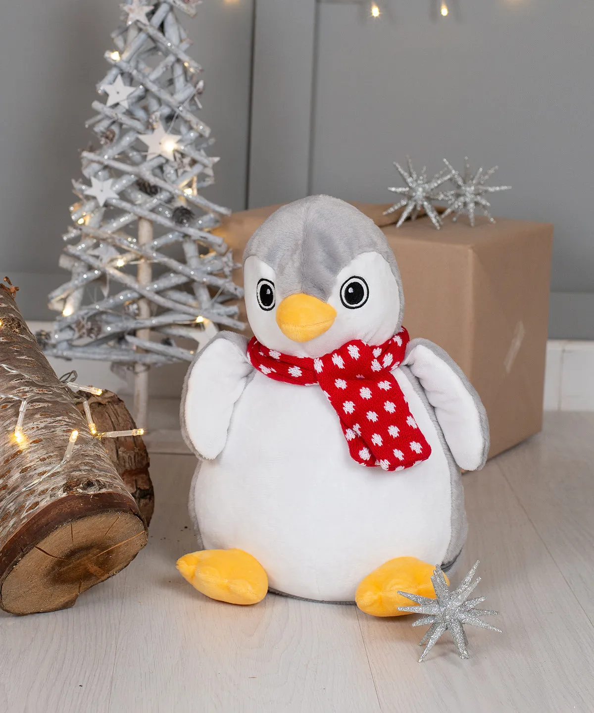 Grey/White - Zippie penguin