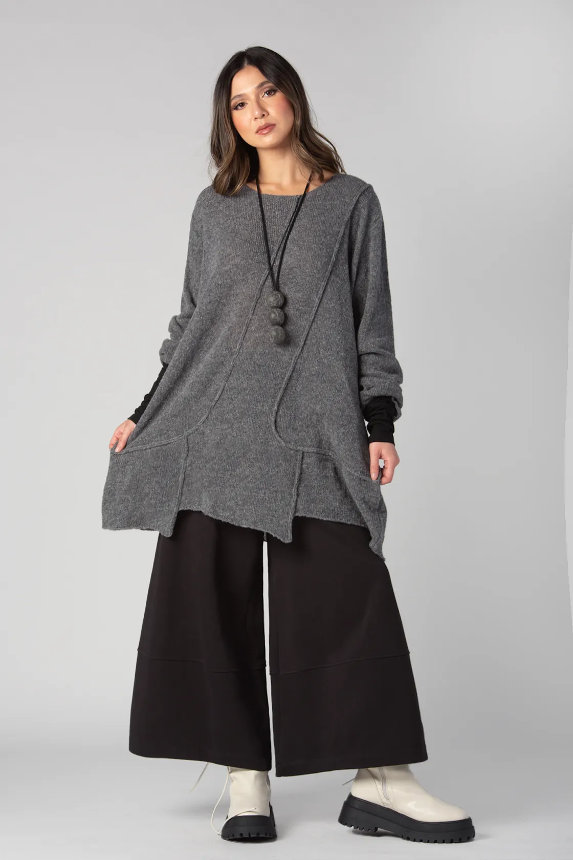 GRIZAS Clara Sweater in Grey