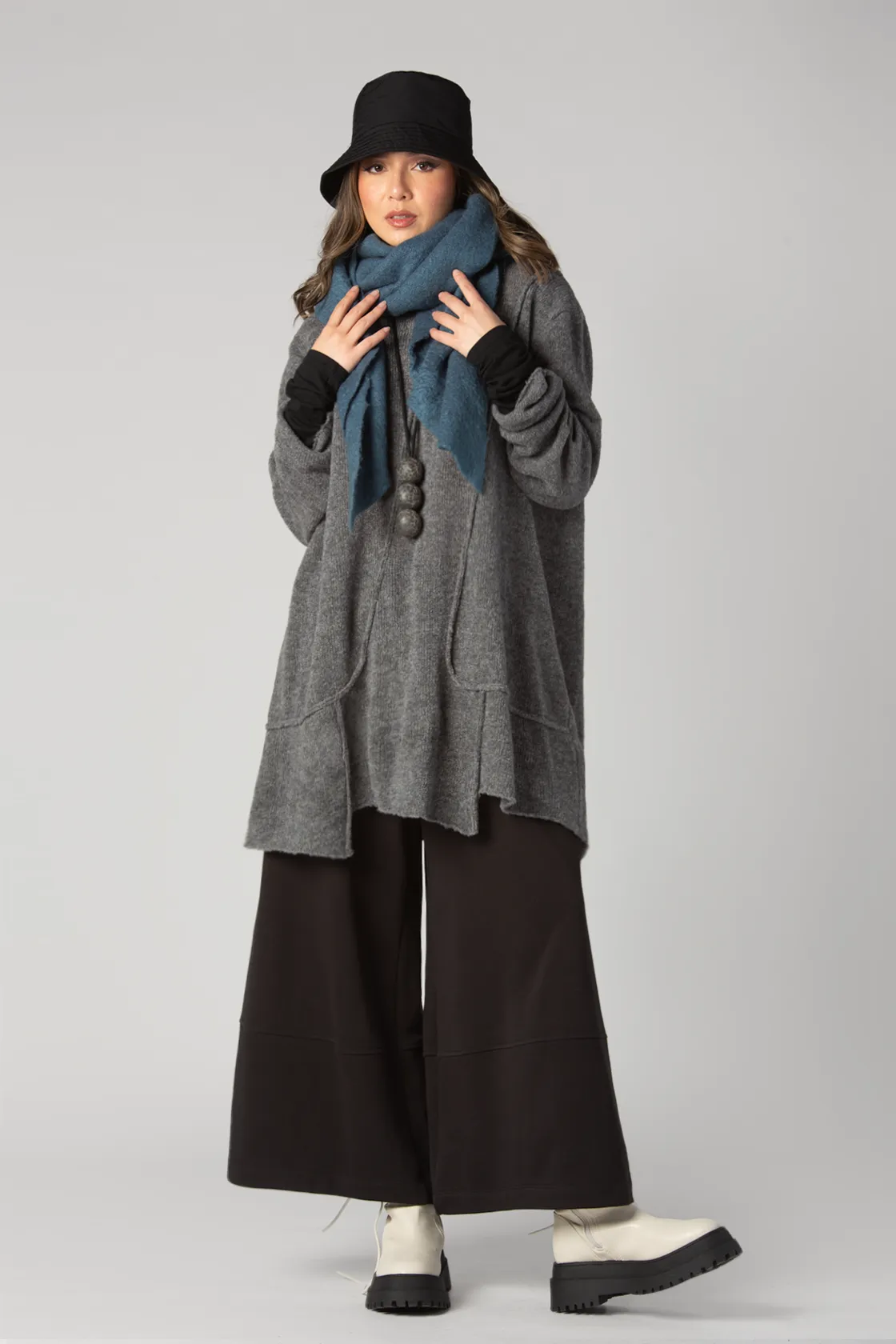 GRIZAS Clara Sweater in Grey