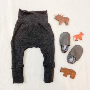 Grow With Me Pants - Charcoal