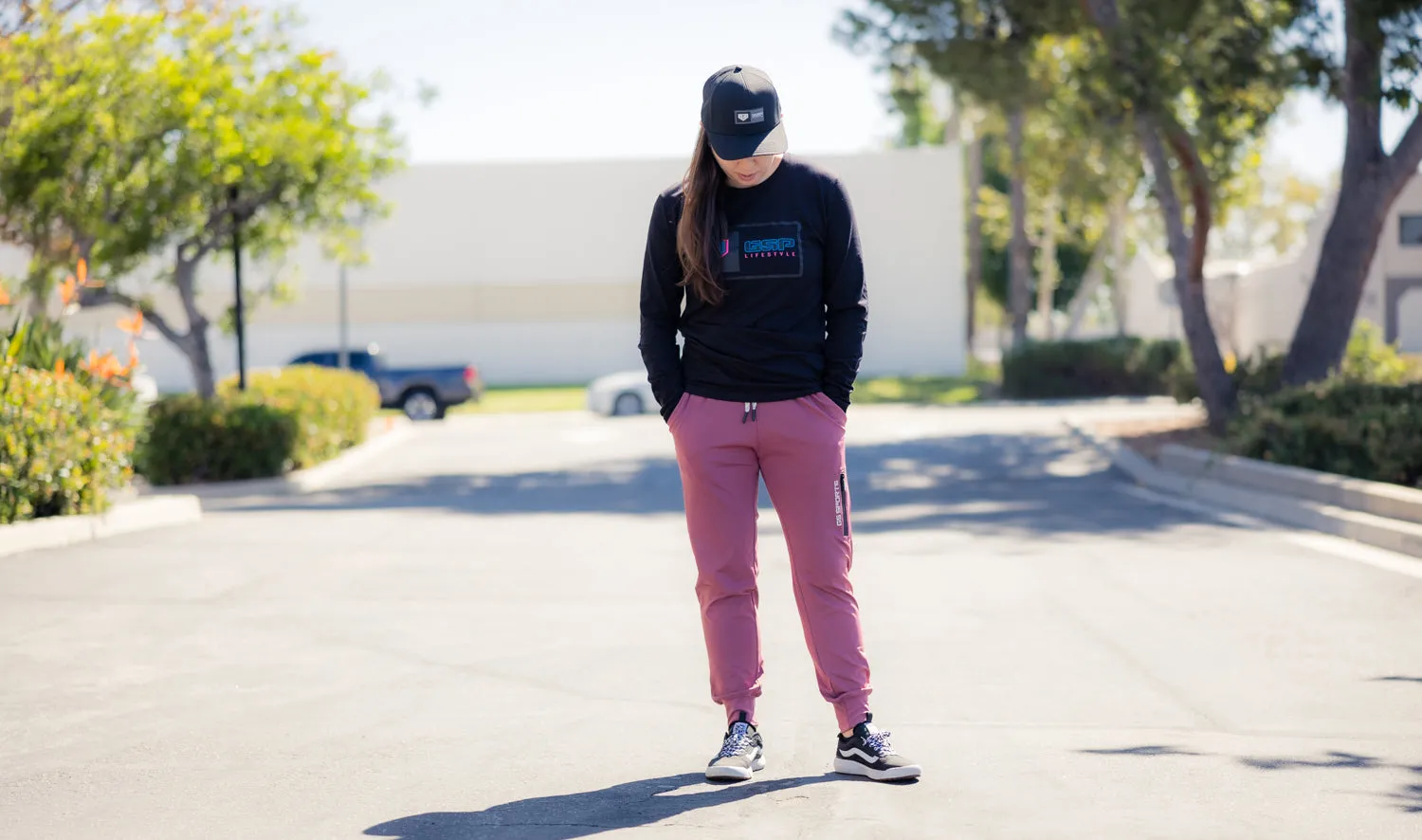GS Sports Tech Jogger Pants - Mauve