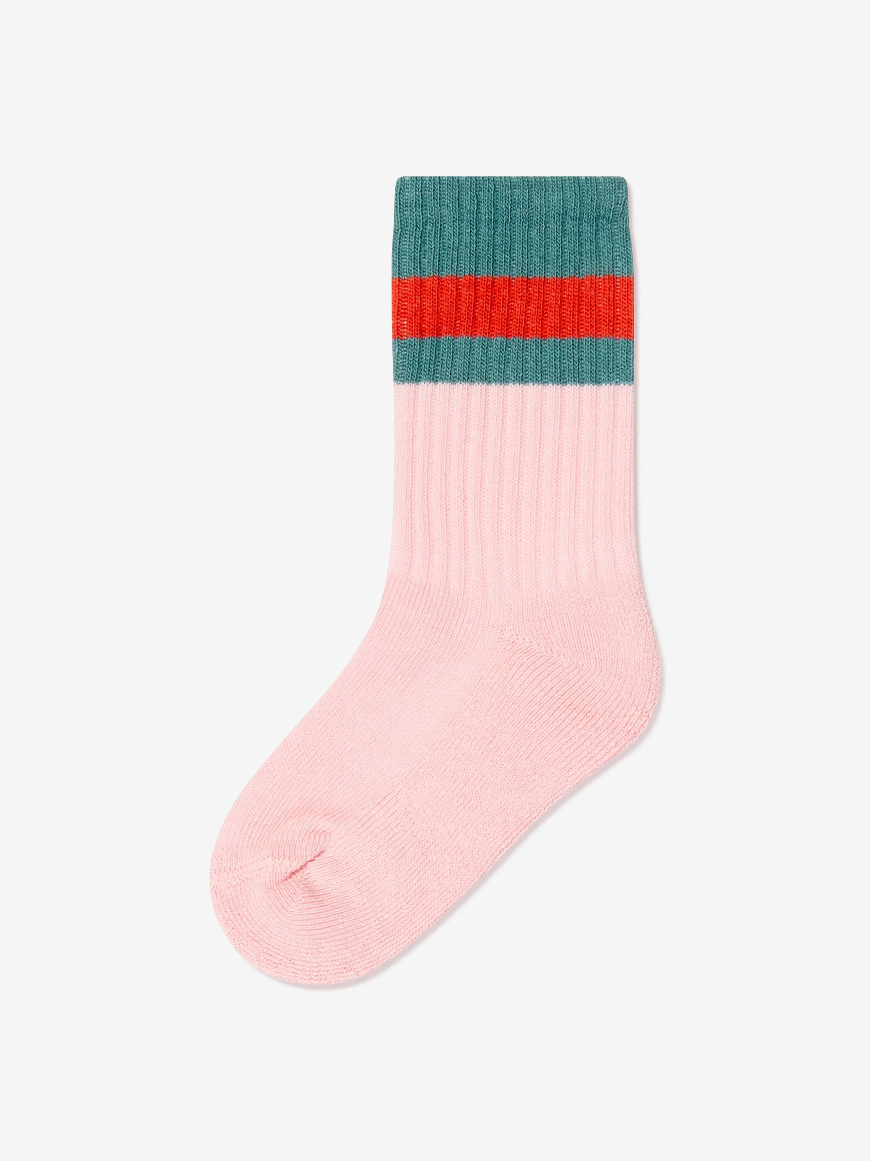Gucci Girls GG Logo Socks in Pink