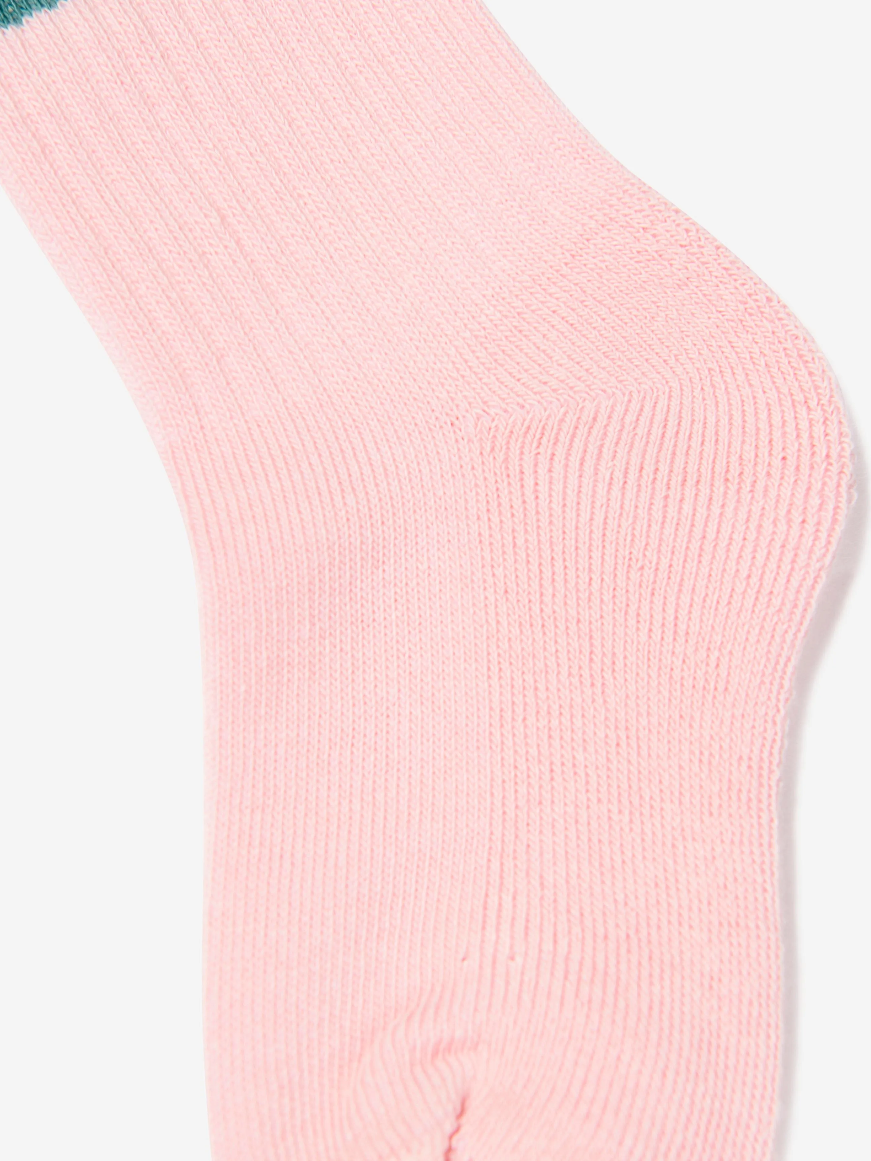 Gucci Girls GG Logo Socks in Pink