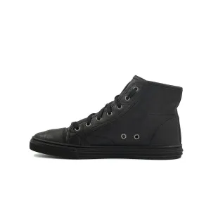 Gucci High-Top Sneakers Leather Black Colour For Women