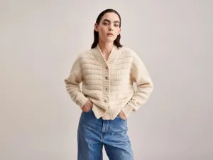 Gyel Cardigan (232 / W / IVORY)
