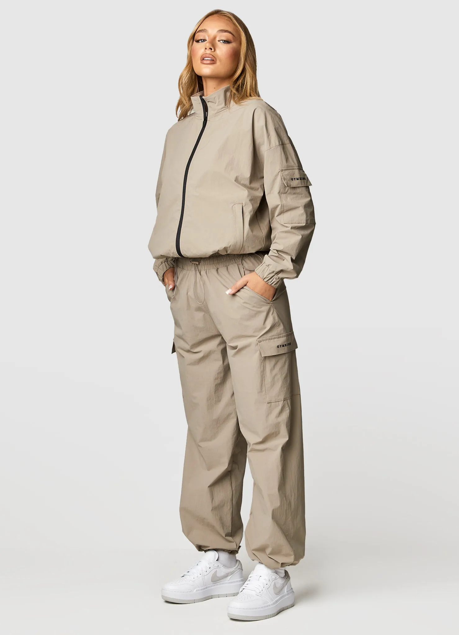 Gym King Utility Woven Cargo Pant - Mocha