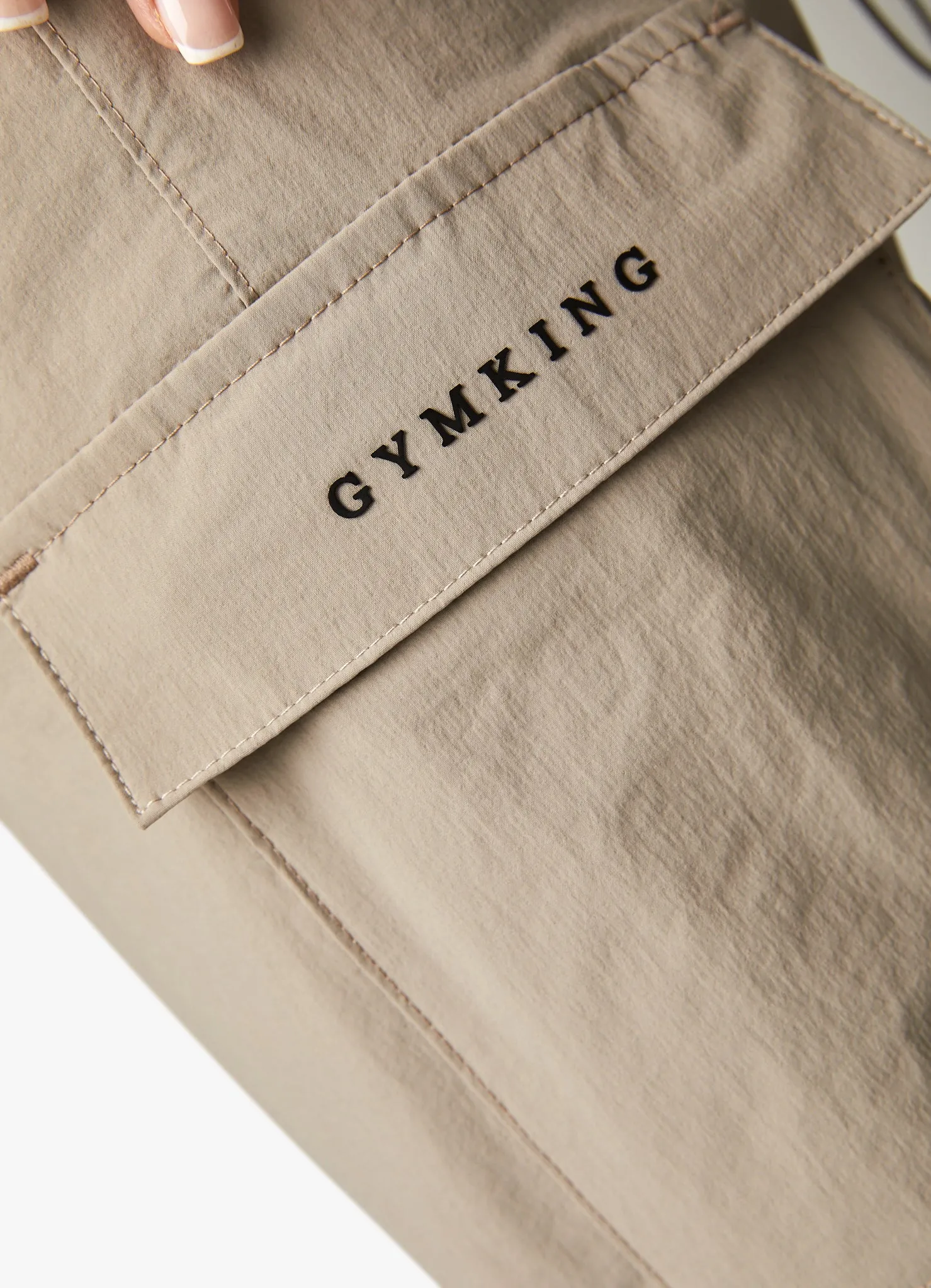 Gym King Utility Woven Cargo Pant - Mocha
