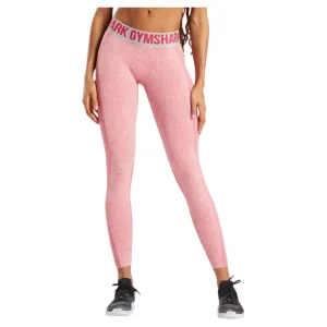 Gymshark Womens Flex Low Rise Leggings - Red Marl