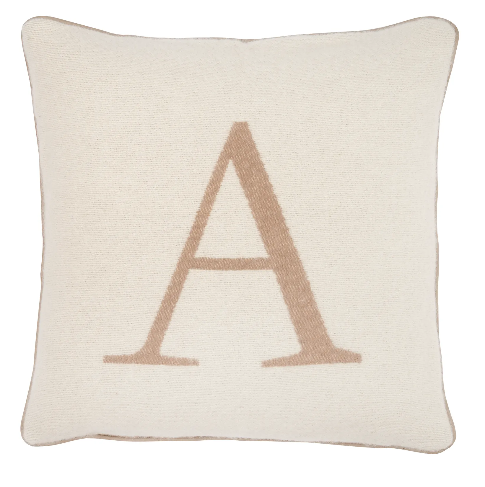 HALTER CUSHION NZ WOOL NOUGAT
