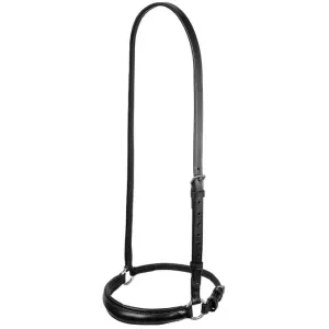 HALTER IN LEATHER MODEL GERMAN STYLE BLACK