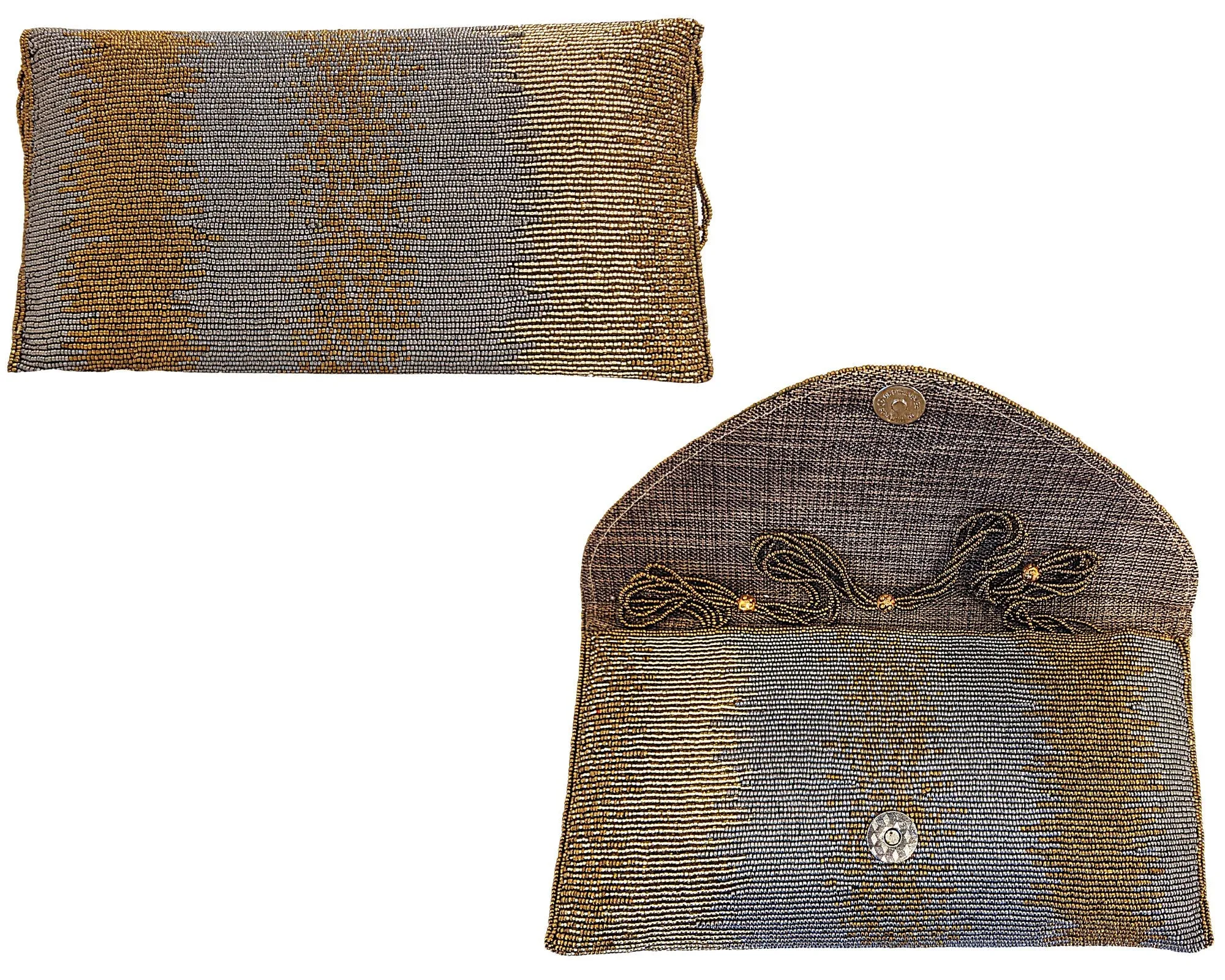 Hand Beaded Wrist-let Envelope Purse
