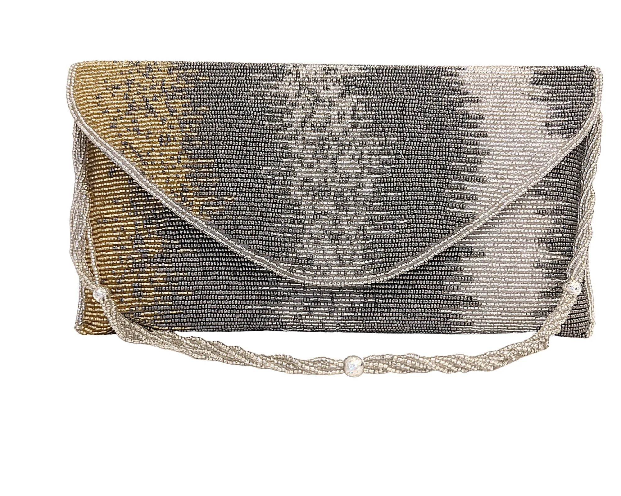 Hand Beaded Wrist-let Envelope Purse