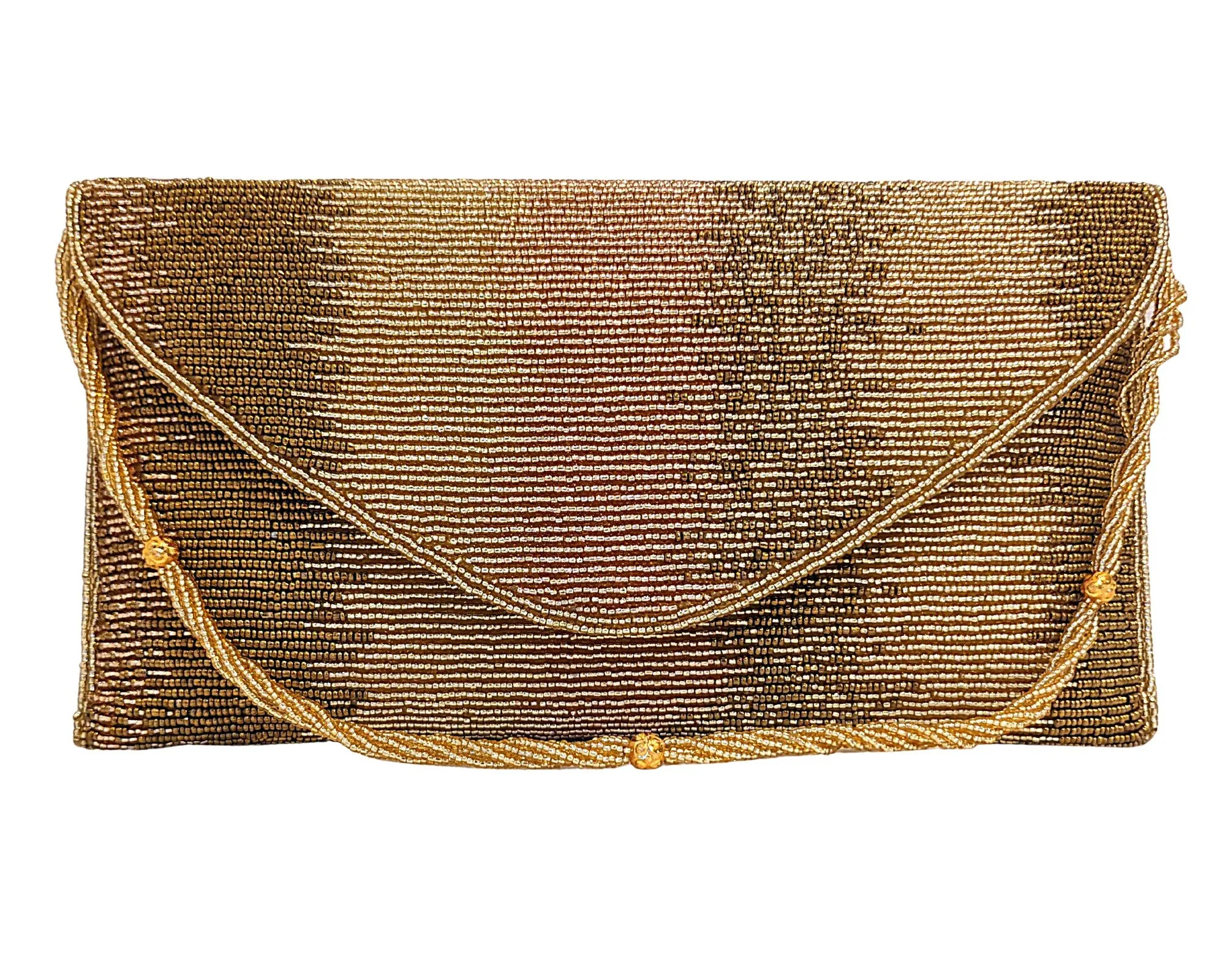 Hand Beaded Wrist-let Envelope Purse