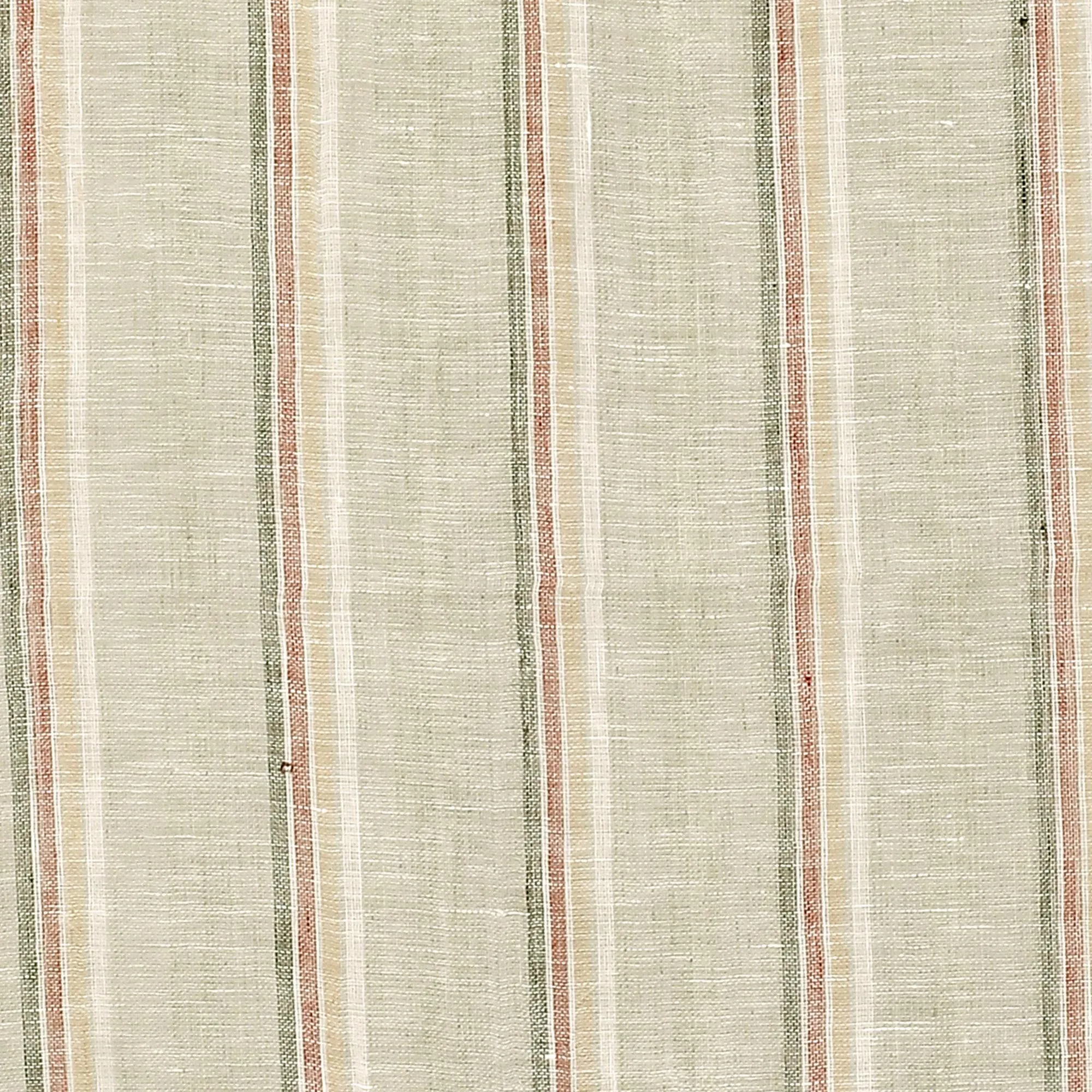 Hand Woven Linen Shawl with Stripes and Fringes from India - Desert Stripes | NOVICA