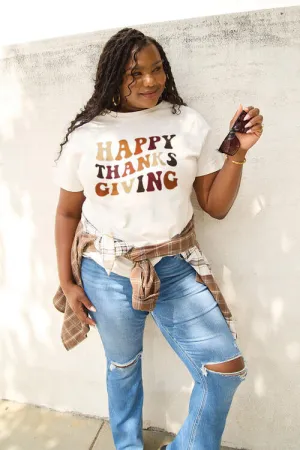 HAPPY THANKS GIVING Short Sleeve T-Shirt