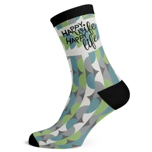 Happy Wife Happy Life Socks