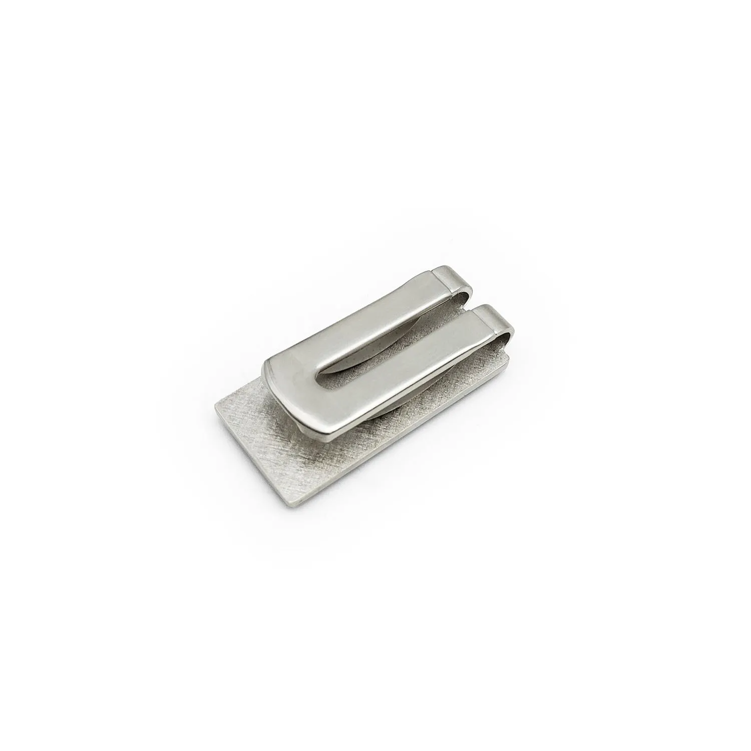 Hardwood Silver Inlay Money Clip