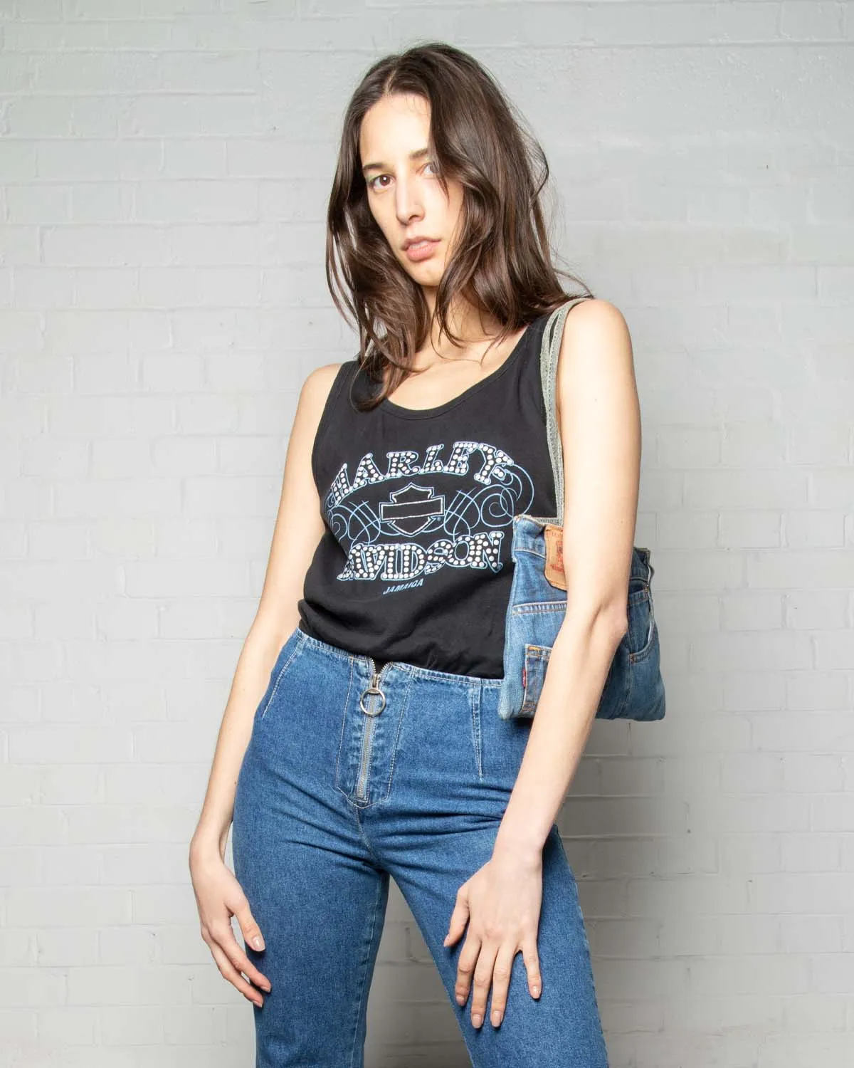 Harley Davidson black tank top