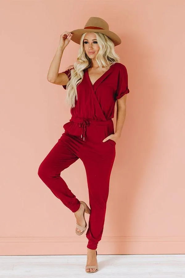 Harmony V-Neck Jumpsuit
