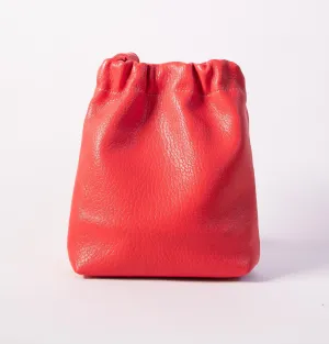 Harpers Emporium Gathered Bag in Tomato