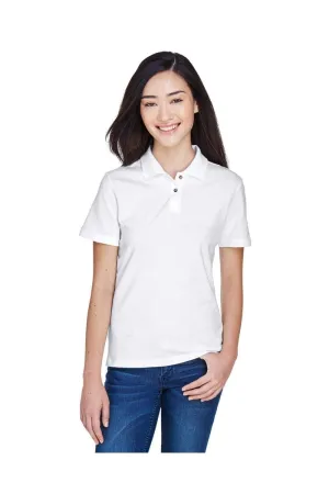 Harriton M200W: Ladies' 6 oz. Ringspun Cotton Pique Short-Sleeve Polo