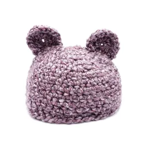 Hat - Toddler - Bear (Light Pink Purple) by Scary White Girl