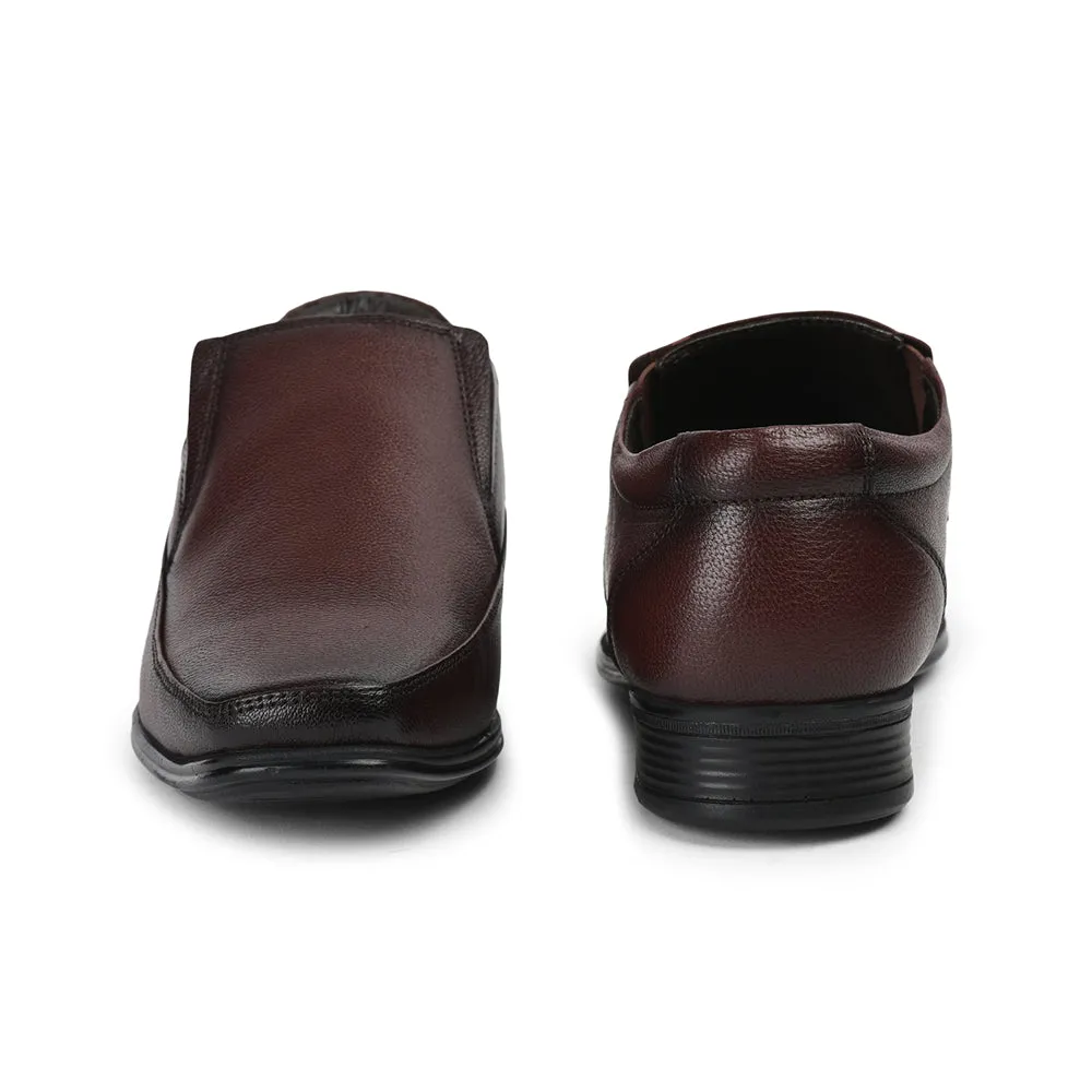 Healers By Liberty Men UVL-128 Cherry Formal Non Lacing Shoes