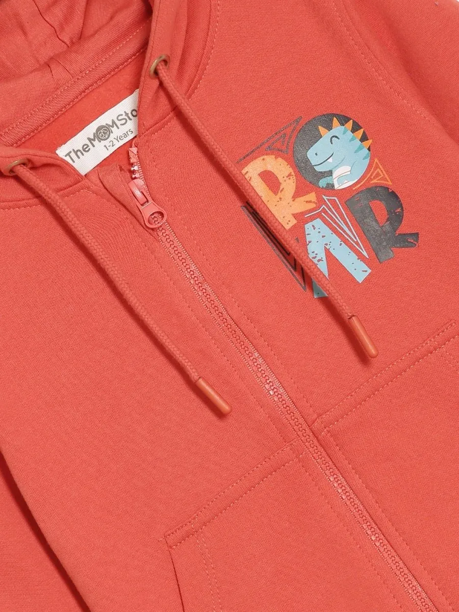 Hear The Dino ROAR Zipper Hoodie