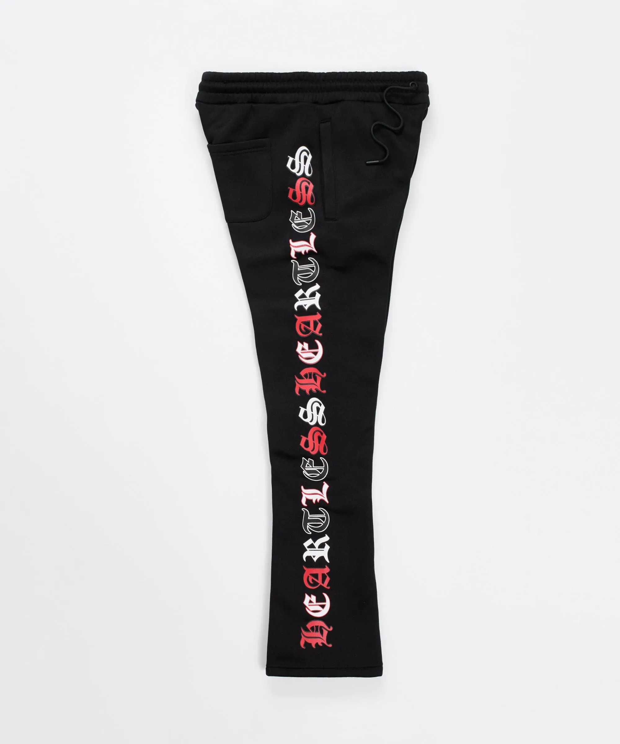 Heartless Flare Fleece Pant - Black