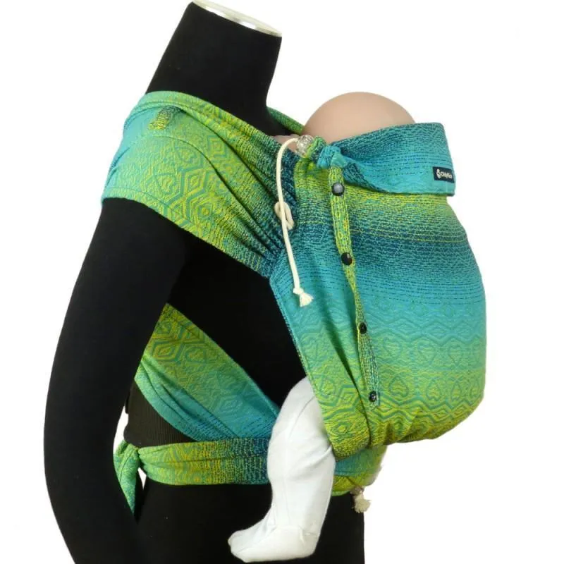Hearts Malachite DidyKlick Half Buckle by Didymos