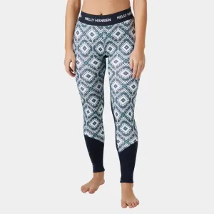 Helly Hansen Women’s Lifa Merino Midweight Graphic Base Layer Pants
