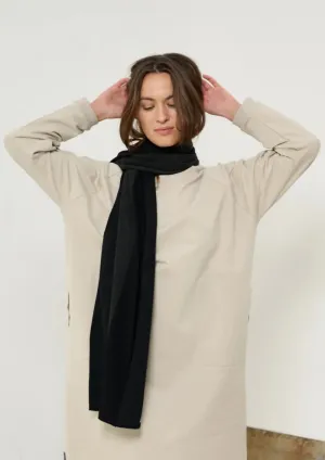 Henriette Steffensen No Waste Scarf in Black