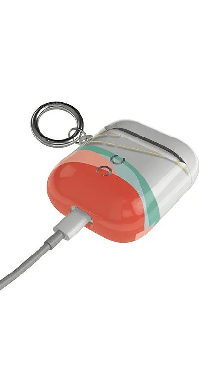 Here Comes the Sun | Colorblock Sunset AirPods Case