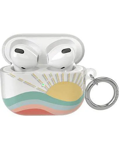Here Comes the Sun | Colorblock Sunset AirPods Case