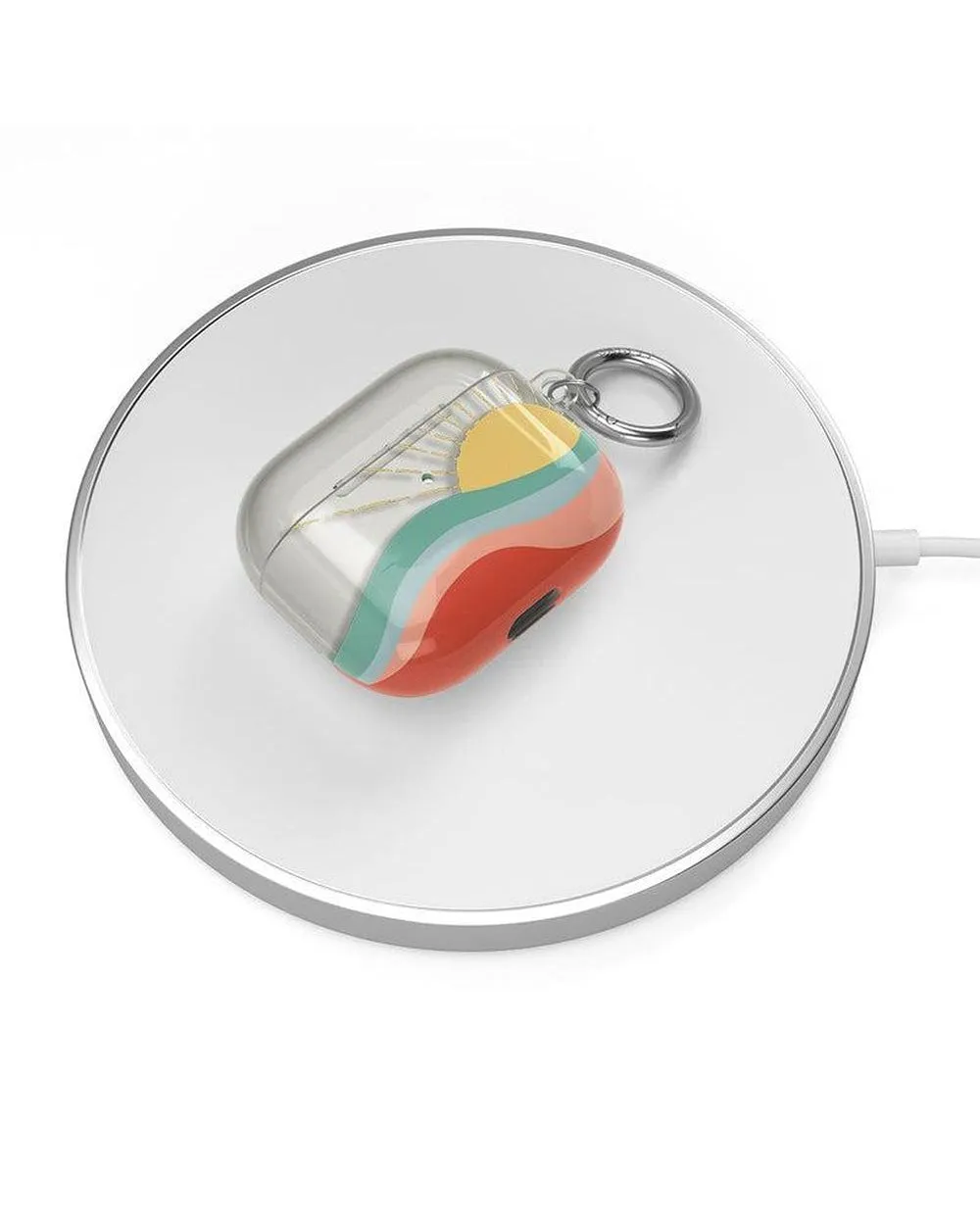 Here Comes the Sun | Colorblock Sunset AirPods Case