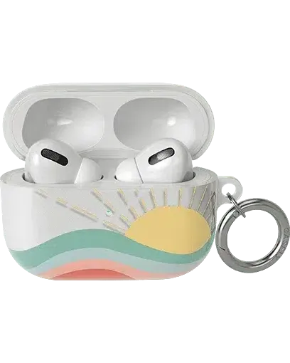 Here Comes the Sun | Colorblock Sunset AirPods Case