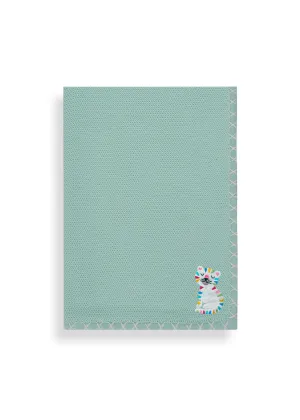 Herringbone Baby Blanket in Cotton