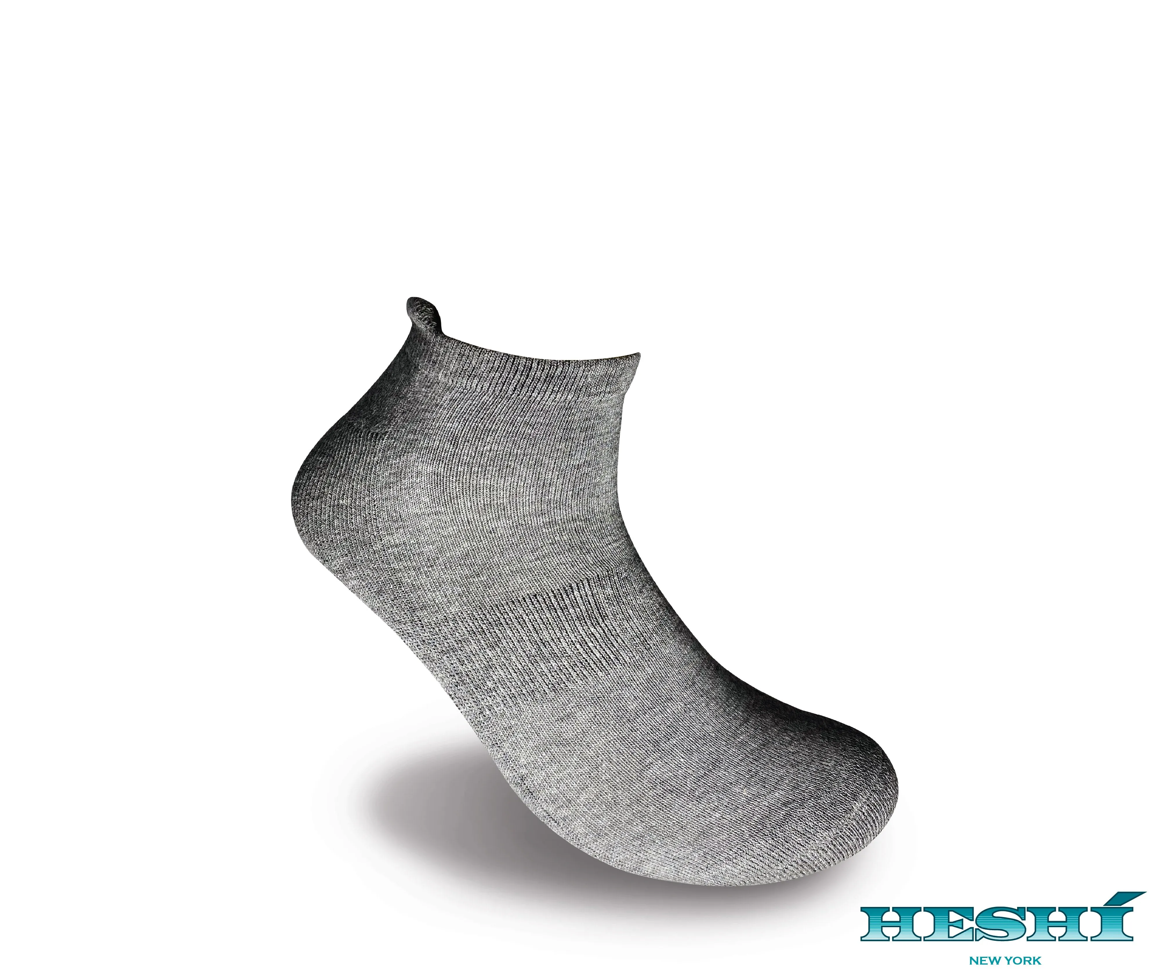 Heshí Ankle Sock - Heather Grey