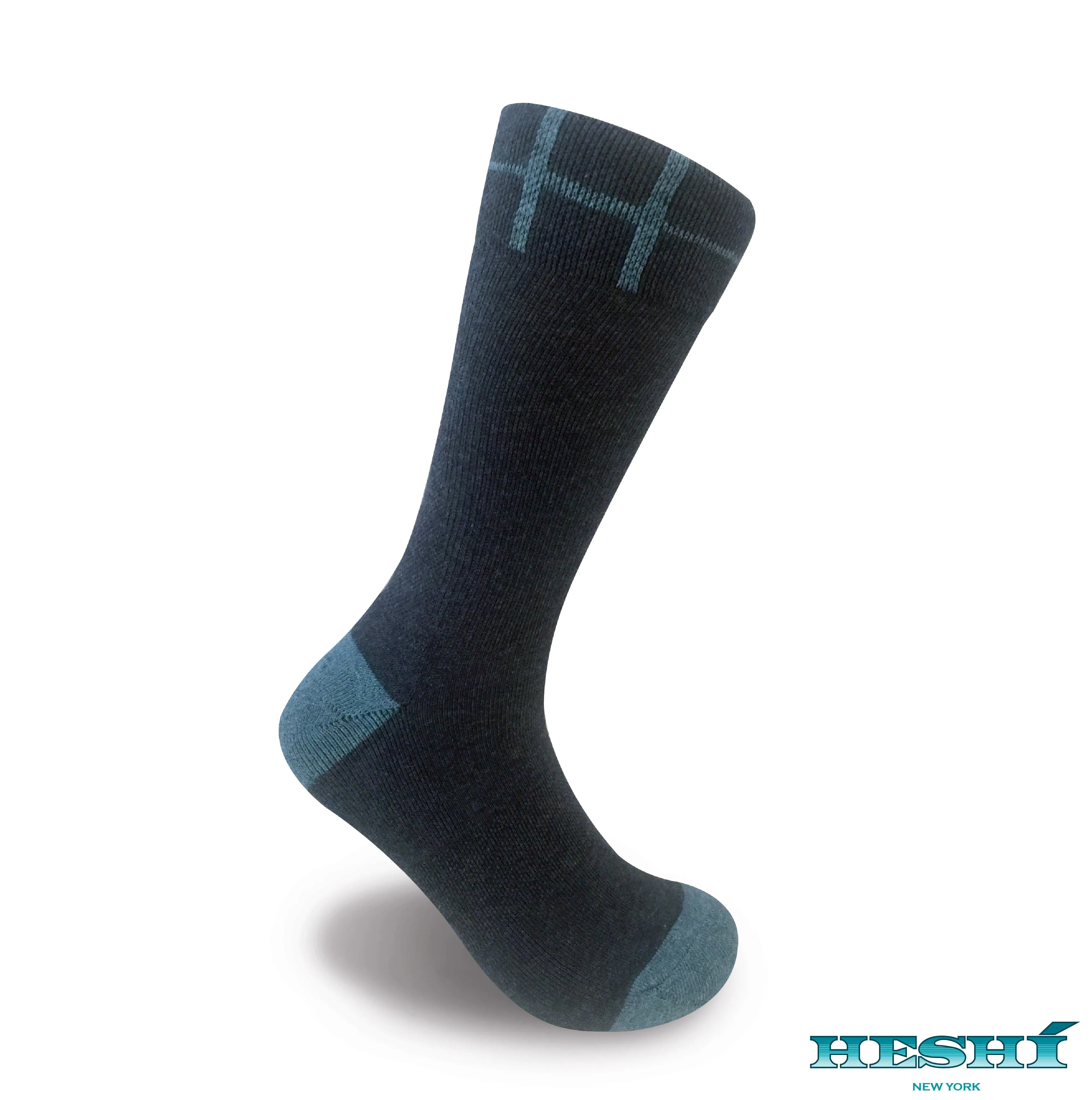 Heshí Heel/Toe Sock - Heather / Blue